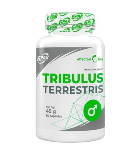 6PAK Tribulus Terrestris 210 mg - 90 kapsułek