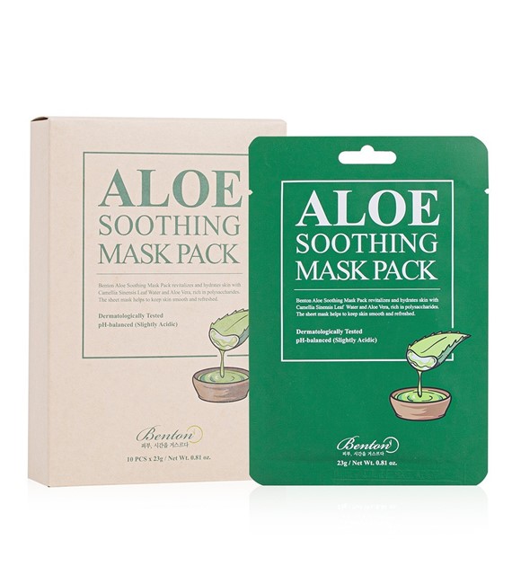 Benton Aloe Beruhigende Maske – 10 Stück