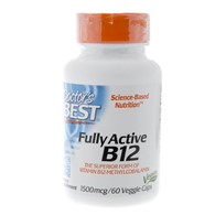 Doctor's Best Fully Active Vitamin B12 1500 mcg - 60 Veg Capsules