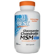 Doctor's Best Glucosamin Chondroitin MSM - 360 Kapseln