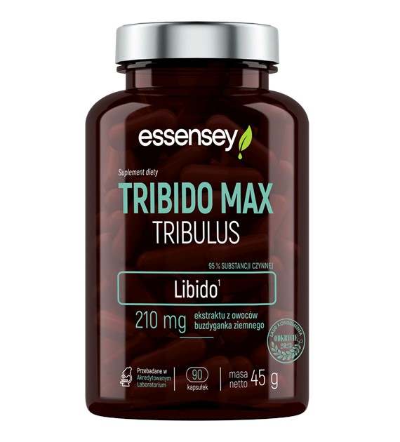 Essensey Tribido Max Tribulus 210 mg - 90 kapsułek