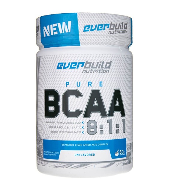 Everbuild Nutrition BCAA 8:1:1 Unflavored - 300 g