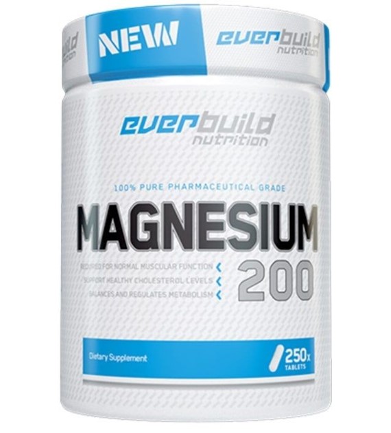 Everbuild Nutrition Magnesium 200 - 250 tabletek
