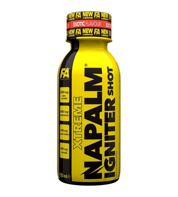 Fitness Authority Napalm Igniter Shot przedtreningowy egzotyczny - 120 ml