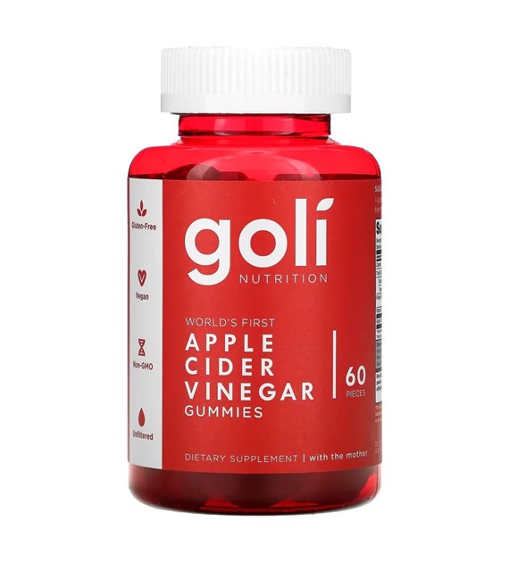 Goli Nutrition Ocet jabłkowy - 60 żelek