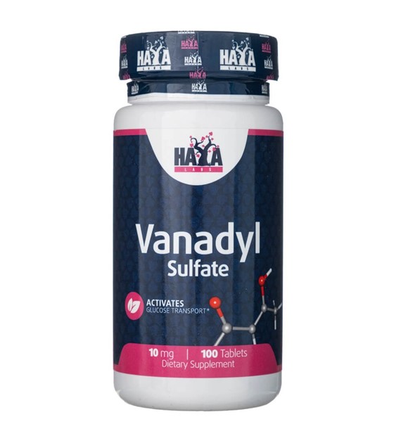 HAYA LABS-Vanadyl Sulfate 10mg 100 tabs