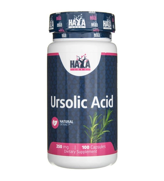 Haya Labs kyselina ursolová 250 mg - 100 kapslí
