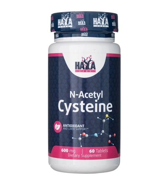Haya Labs N-Acetyl Cysteina 600 mg - 60 tabletek