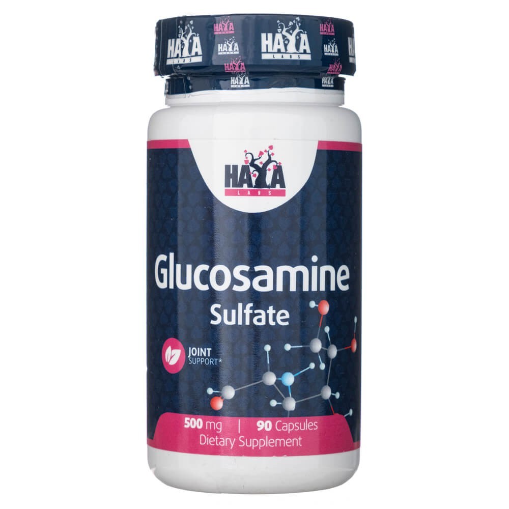 Haya Labs Glukozamina 500 mg - 90 kapsułek
