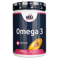 Haya Labs Omega 3 1000 mg - 500 Weichkapseln