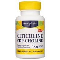 Healthy Origins Cognizin Citicolin 250 mg - 60 pflanzliche Kapseln