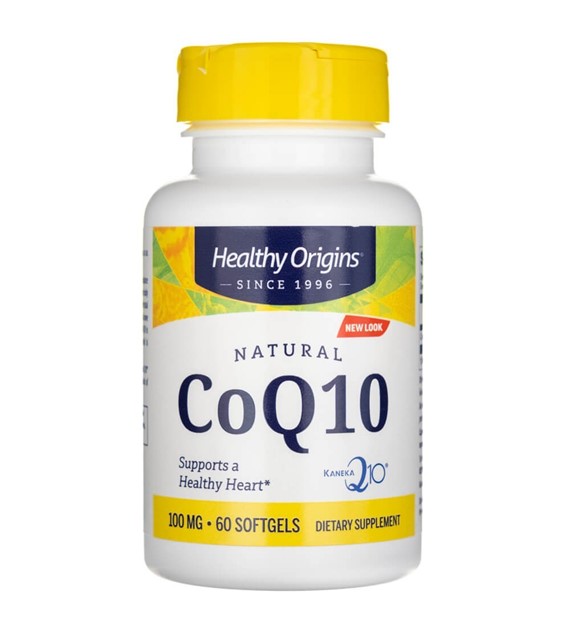 Healthy Origins Coenzym Q10 100 mg - 60 Weichkapseln