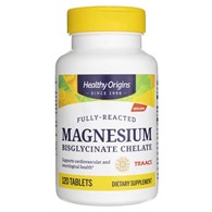 Healthy Origins Magnesium Bisglycinat Chelat Vollständig umgewandelt 200 mg - 120 Tabletten