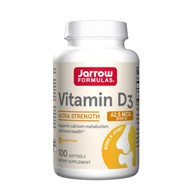 Jarrow Formulas Vitamin D3 2500 IU - 100 měkkých gelů