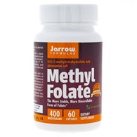 Jarrow Formulas Methylfolat 400 mcg - 60 pflanzliche Kapseln