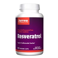 Jarrow Formulas Resveratrol 100 mg - 60 rostlinných kapslí