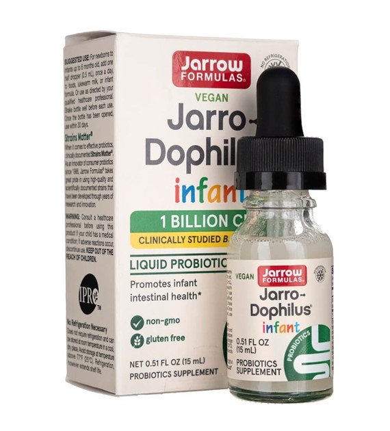 Jarrow Formulas Jarro-Dophilus Infant, Probiotické kapky - 15 ml