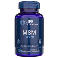 Life Extension MSM ( metylosulfonylometan ) 1000 mg - 100 kapslí
