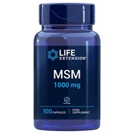 Life Extension MSM 1000 mg - 100 Capsules