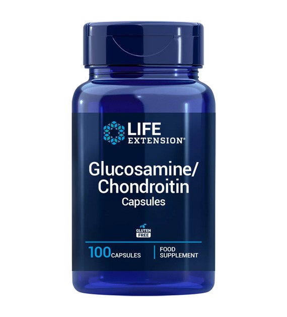 Life Extension Glukozamina Chondroityna - 100 kapsułek