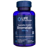 Life Extension Specially-Coated Bromelain 500 mg - 60 tabletek