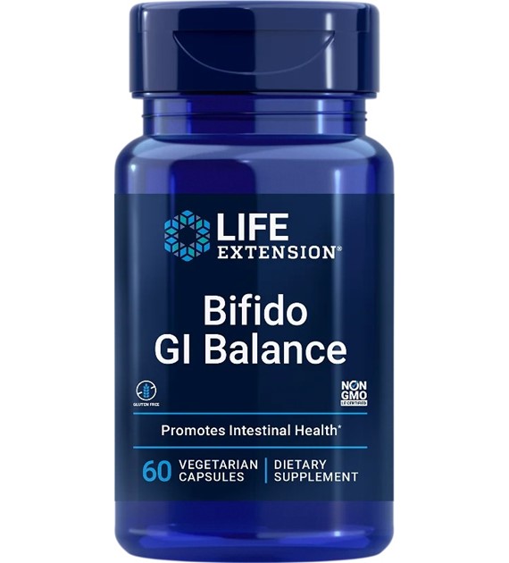 Life Extension Bifido GI Balance - 60 pflanzliche Kapseln