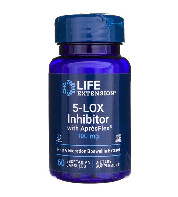 Life Extension Inhibitor 5-LOX s přípravkem AprèsFlex ® 100 mg - 60 veg. kapslí