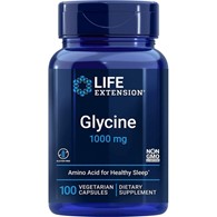 Life Extension Glycin 1000 mg - 100 pflanzliche Kapseln