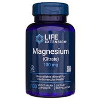 Life Extension Magnesium (Citrat) 100 mg - 100 pflanzliche Kapseln