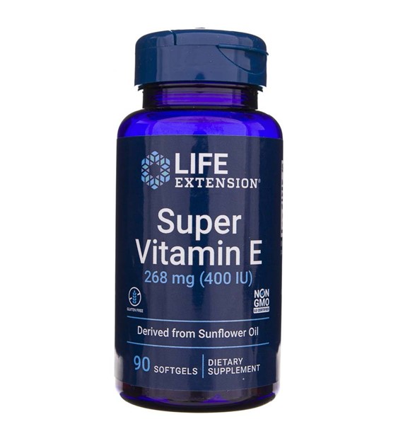 Life Extension Super Vitamin E 268 mg - 90 Weichkapseln