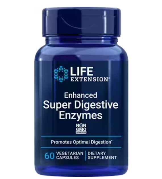 Life Extension Super Enzymy Trawienne - 60 kapsułek