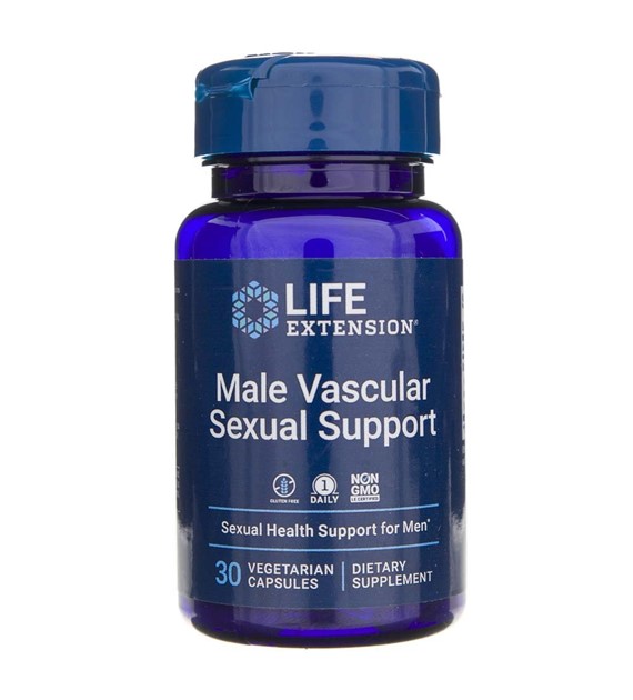 Life Extension Male Vascular Sexual Support - 30 Veg Capsules