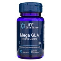 Life Extension Mega GLA Sezamové lignany - 30 měkkých gelů