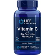 Life Extension Vitamin C 1000 mg mit Bio-Quercetin-Phytosom - 250 Tabletten