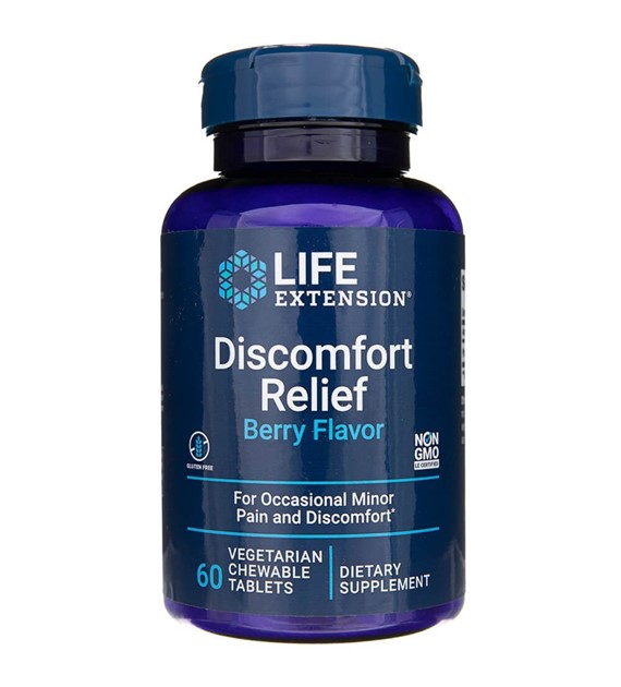Life Extension Discomfort Relief ( Berry Flavor ) - 60 tablet