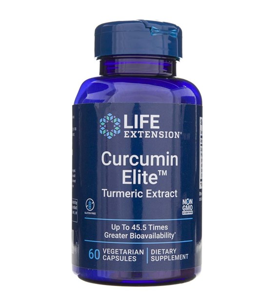 Life Extension Kurkumina Elite™ ekstrakt z kurkumy - 60 kapsułek