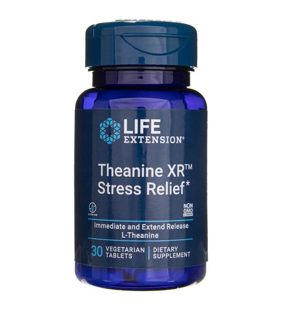 Life Extension Theanine XR™ Stress Relief - 90 kapsułek
L-Teanina