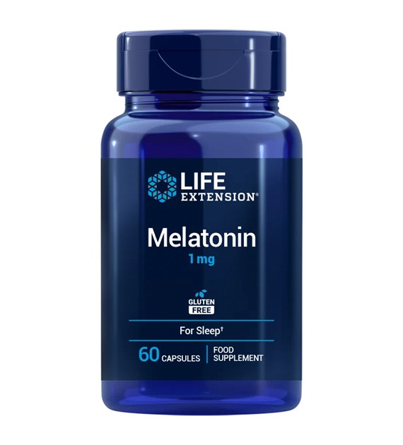 Life Extension Melatonina 1 mg - 60 kapsułek