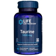 Life Extension Taurin 1000 mg - 90 pflanzliche Kapseln