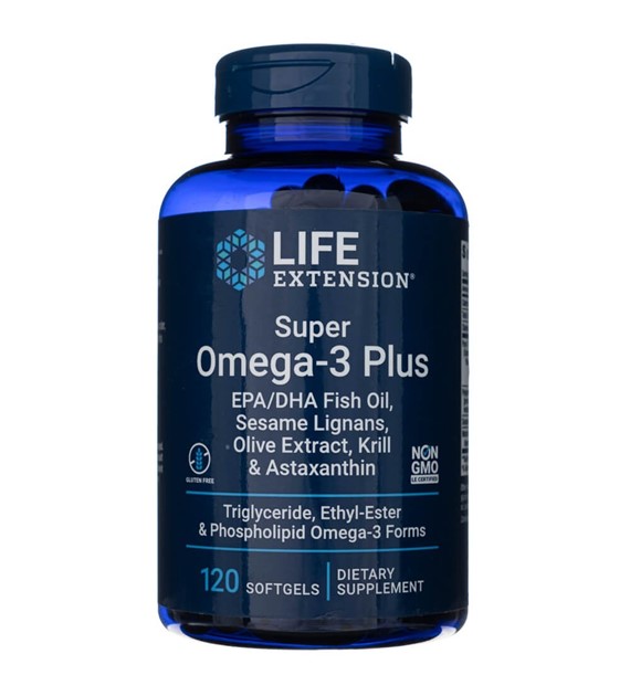 Life Extension Super Omega-3 Plus EPA/DHA - 120 kapsułek