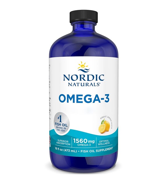 Nordic Naturals Omega-3 1560 mg cytrynowy - 473 ml