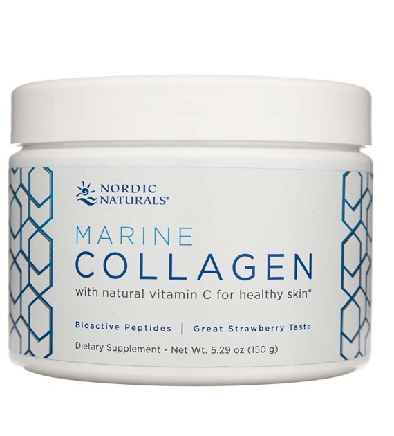 Nordic Naturals Marine Collagen with Vitamin C Strawberry - 150 g