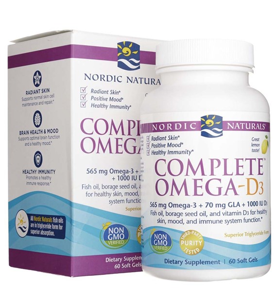Nordic Naturals Omega Woman with Evening Primrose Oil - 120 Softgels