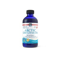Nordic Naturals Olej z wątroby dorsza arktycznego truskawkowy - 237 ml