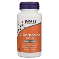 Now Foods L-Carnosin 500 mg - 50 vegetarische Kapseln
