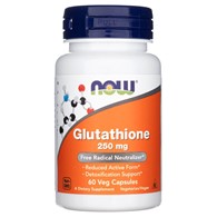 Now Foods Glutathion 250 mg - 60 veg. kapslí