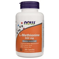 Now Foods L-Methionin 500 mg - 100 Kapseln