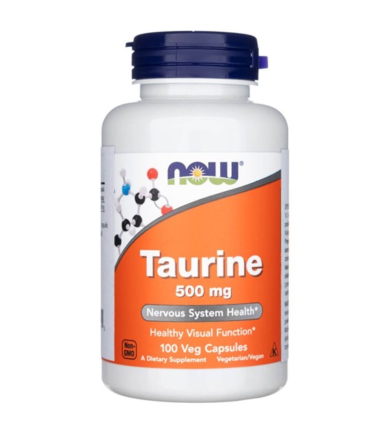 Now Foods Tauryna 500 mg - 100 kapsułek