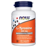 Now Foods L-Tyrosin 500 mg - 120 Kapseln