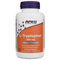 Now Foods L-Tryptophan 500 mg - 60 pflanzliche Kapseln